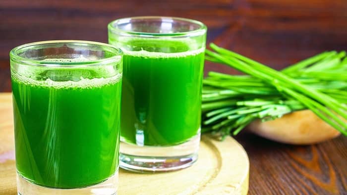 wheatgrass juice